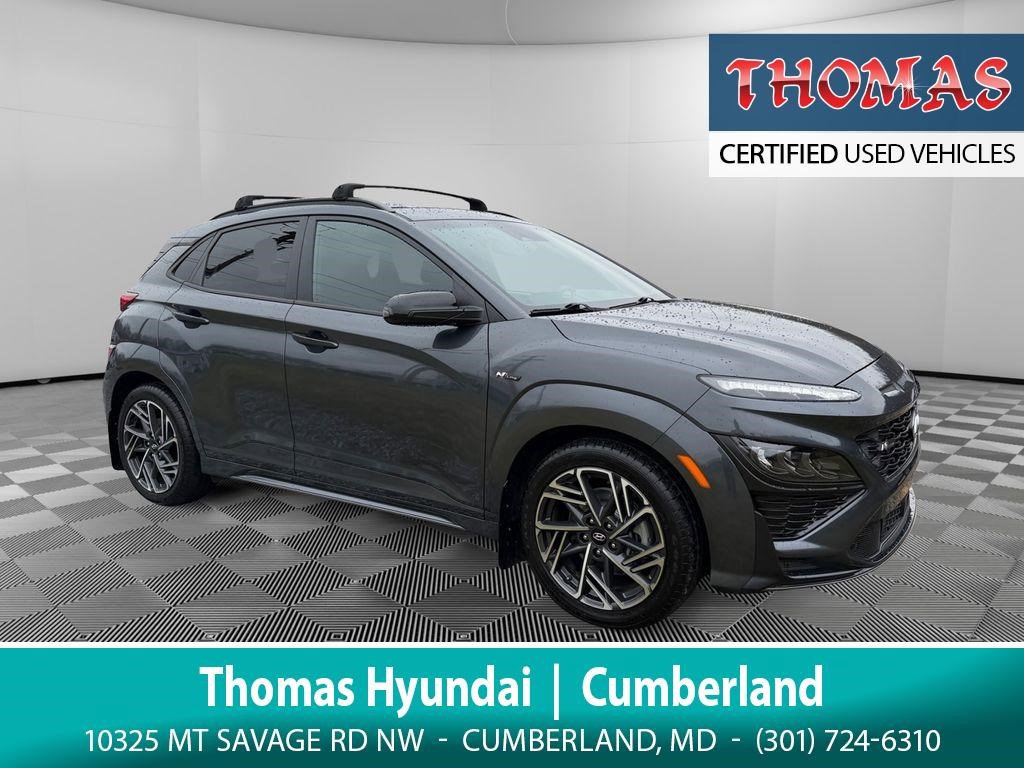 Certified 2022 Hyundai Kona N Line w/ Tech Package image 1