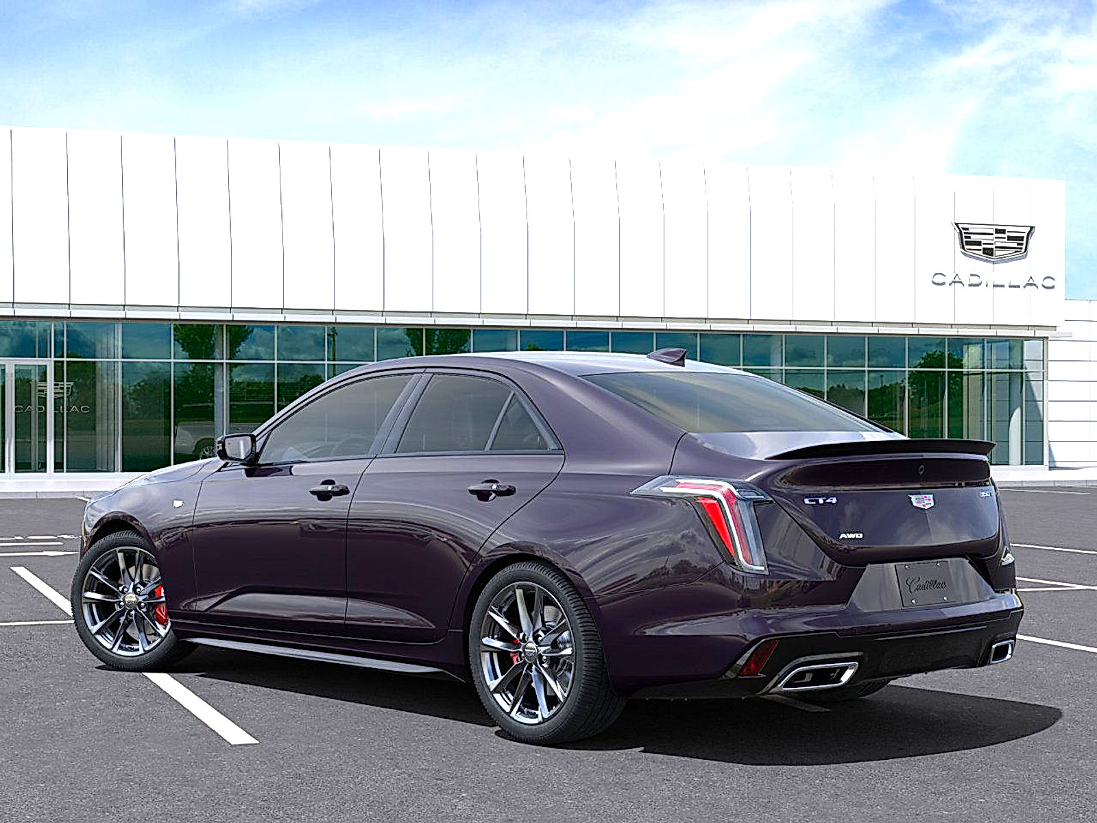 New 2025 Cadillac CT4 Sport w/ Super Cruise Package AWD/4WD image 3