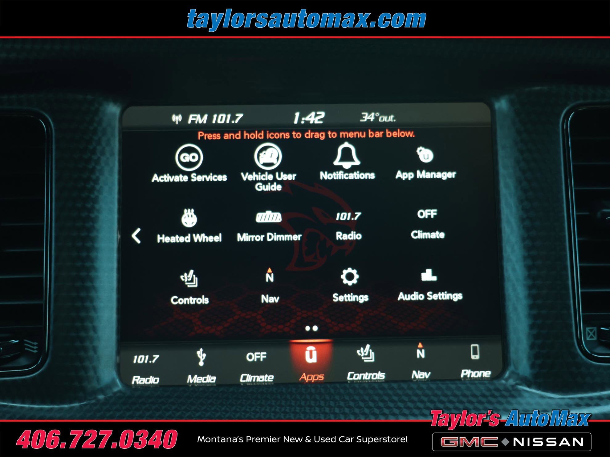 Used 2019 Dodge Charger SRT Hellcat w/ Harman/Kardon Audio Group RWD image 12