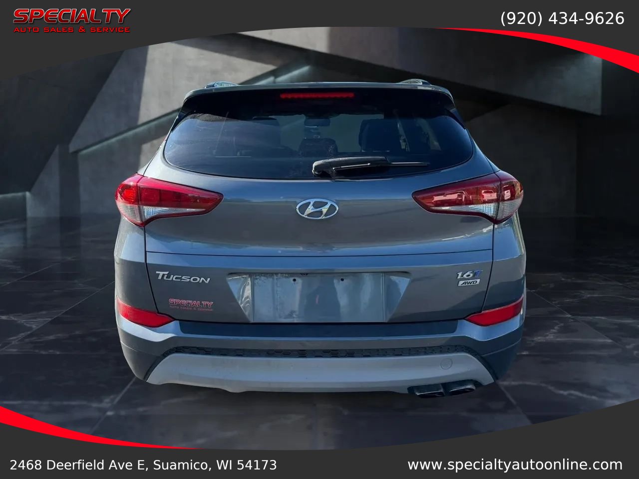 Used 2017 Hyundai Tucson Night w/ Cargo Package AWD/4WD image 5