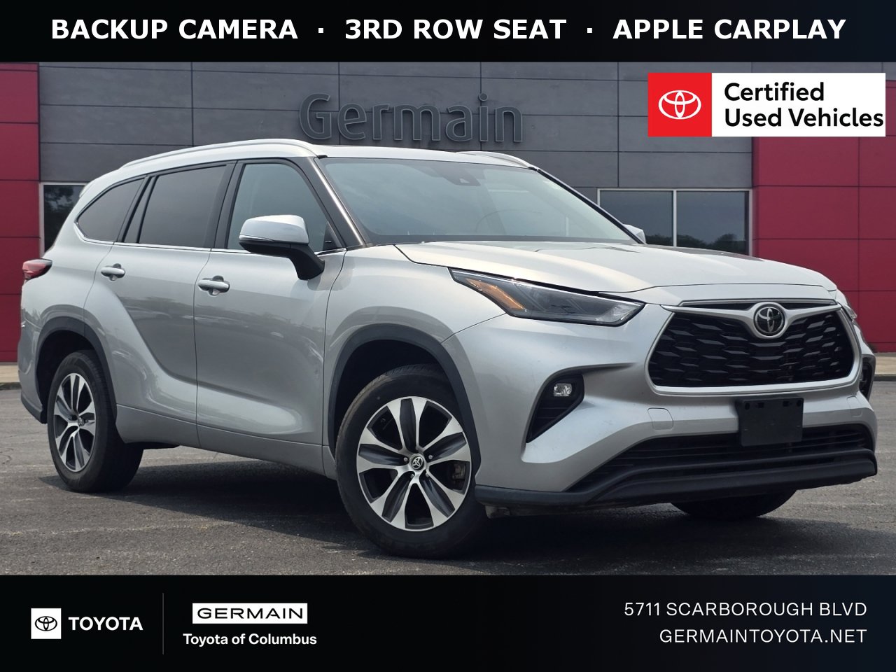 Used 2022 Toyota Highlander XLE FWD video 1
