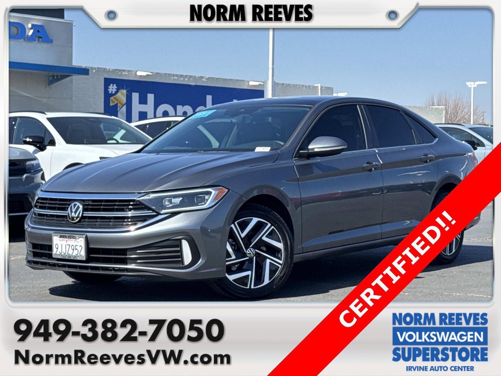 Certified 2023 Volkswagen Jetta SEL image 1