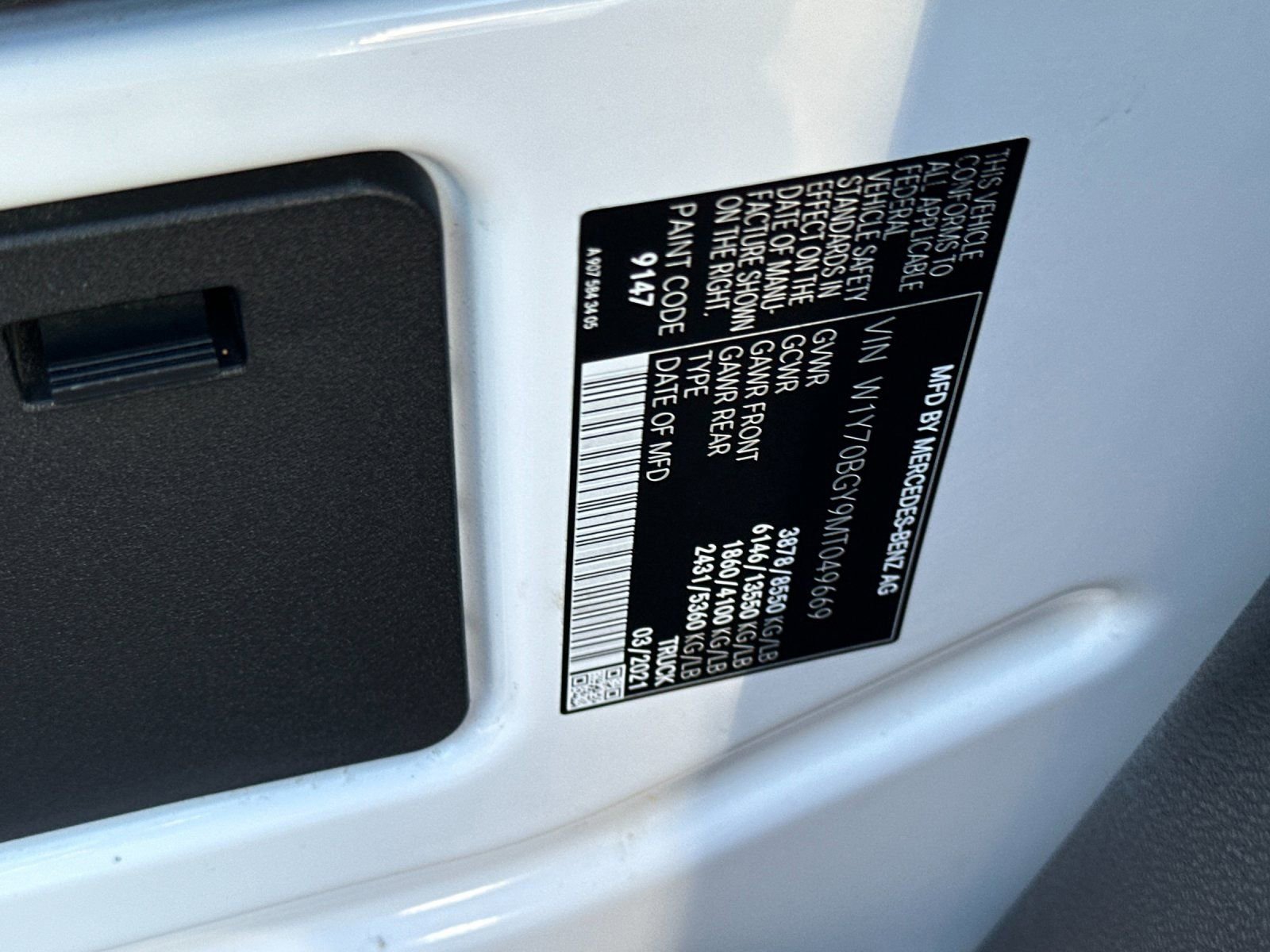 Used 2021 Mercedes-Benz Sprinter 1500 image 26