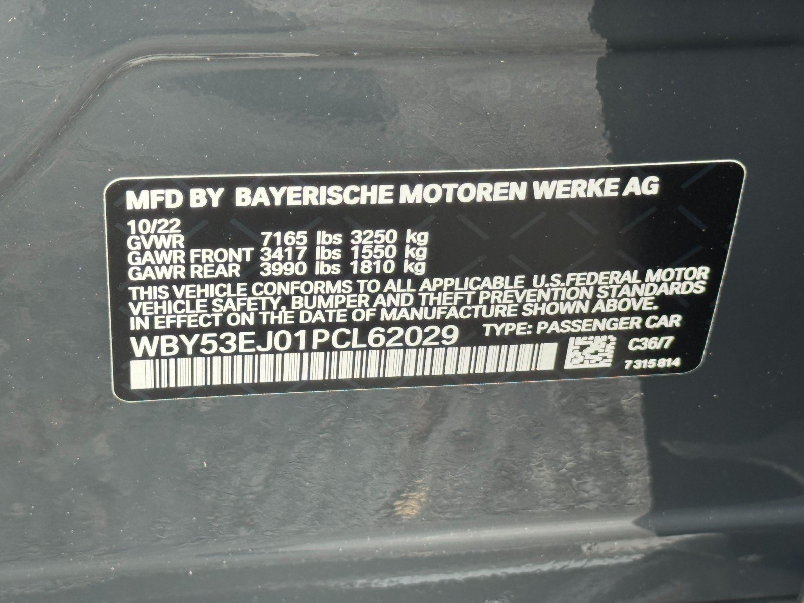 Used 2023 BMW i7 xDrive60 w/ Executive Package 2 AWD/4WD image 59