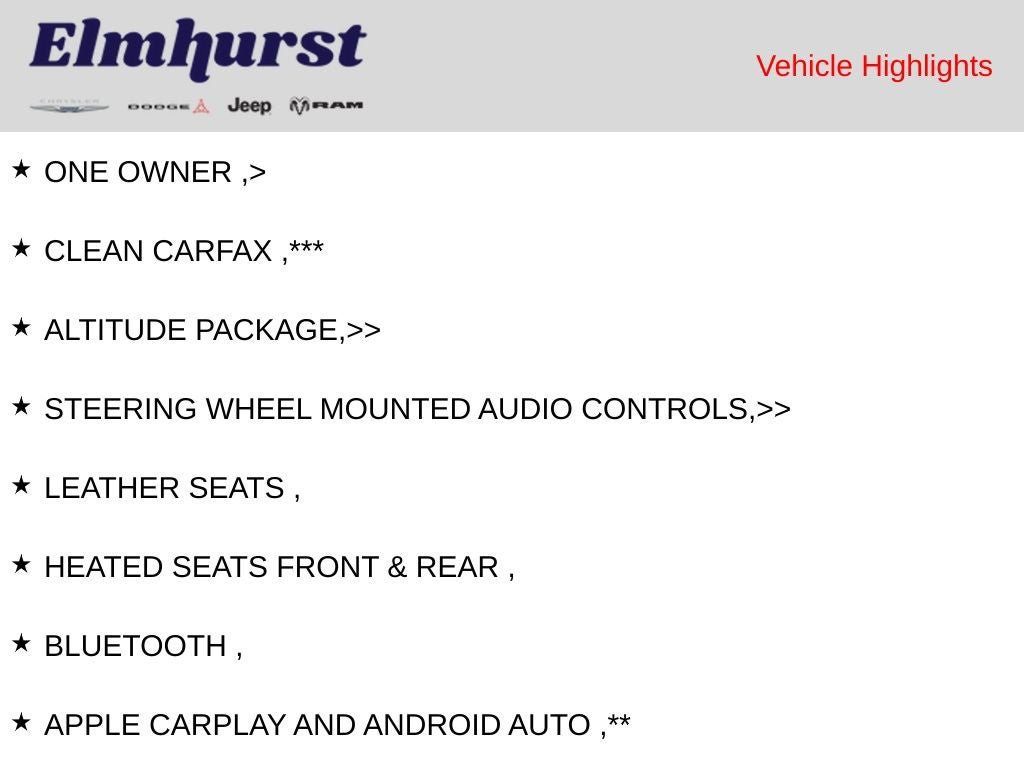 Used 2025 Jeep Grand Cherokee Altitude AWD/4WD image 9