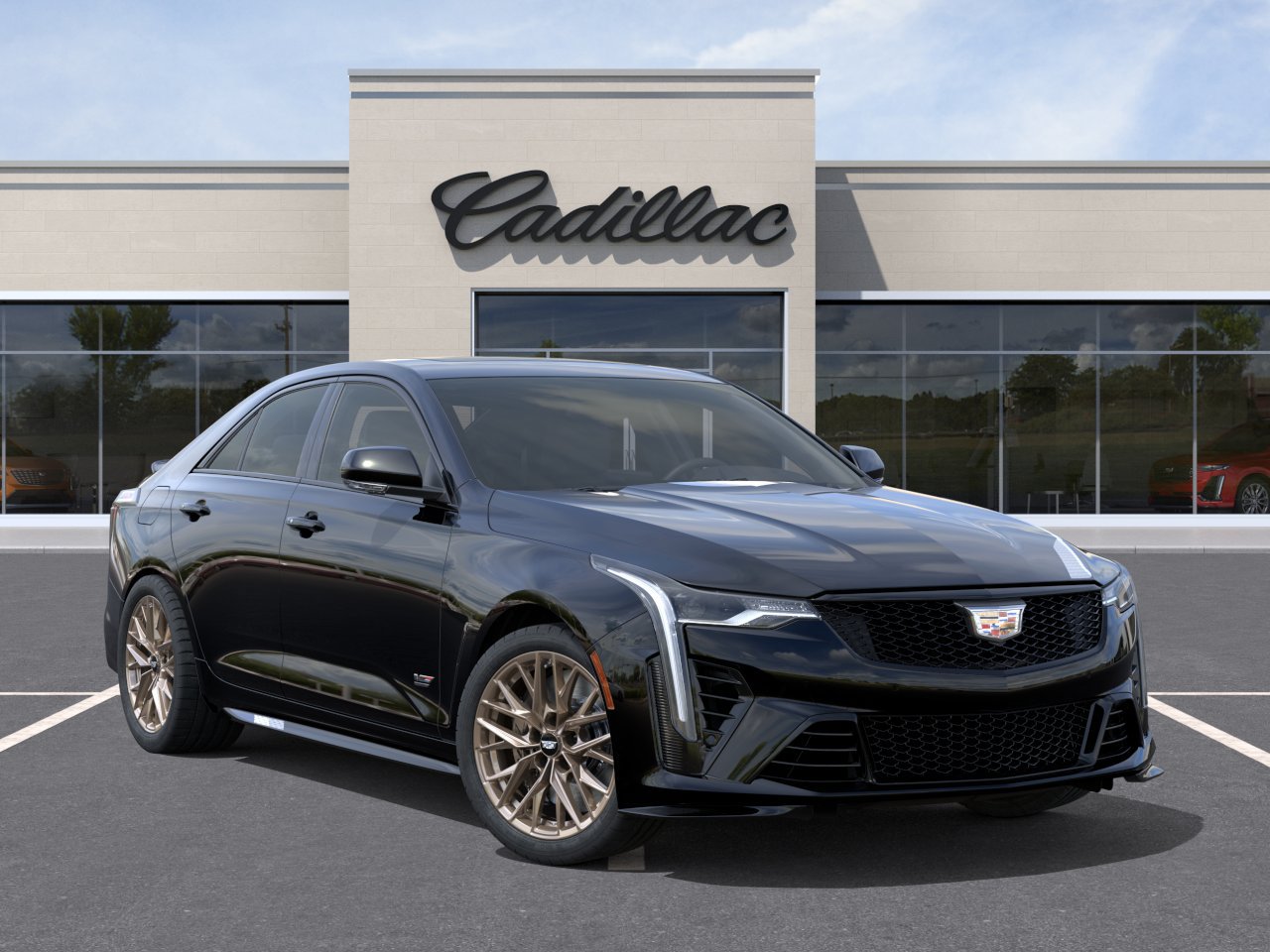 New 2026 Cadillac CT4 V Blackwing w/ LPO, Bronce Accent Package RWD image 7