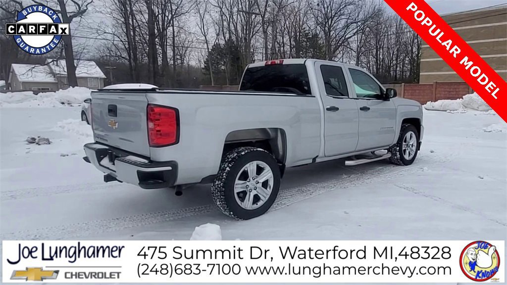 Used 2018 Chevrolet Silverado 1500 Custom w/ Custom Value Package image 8