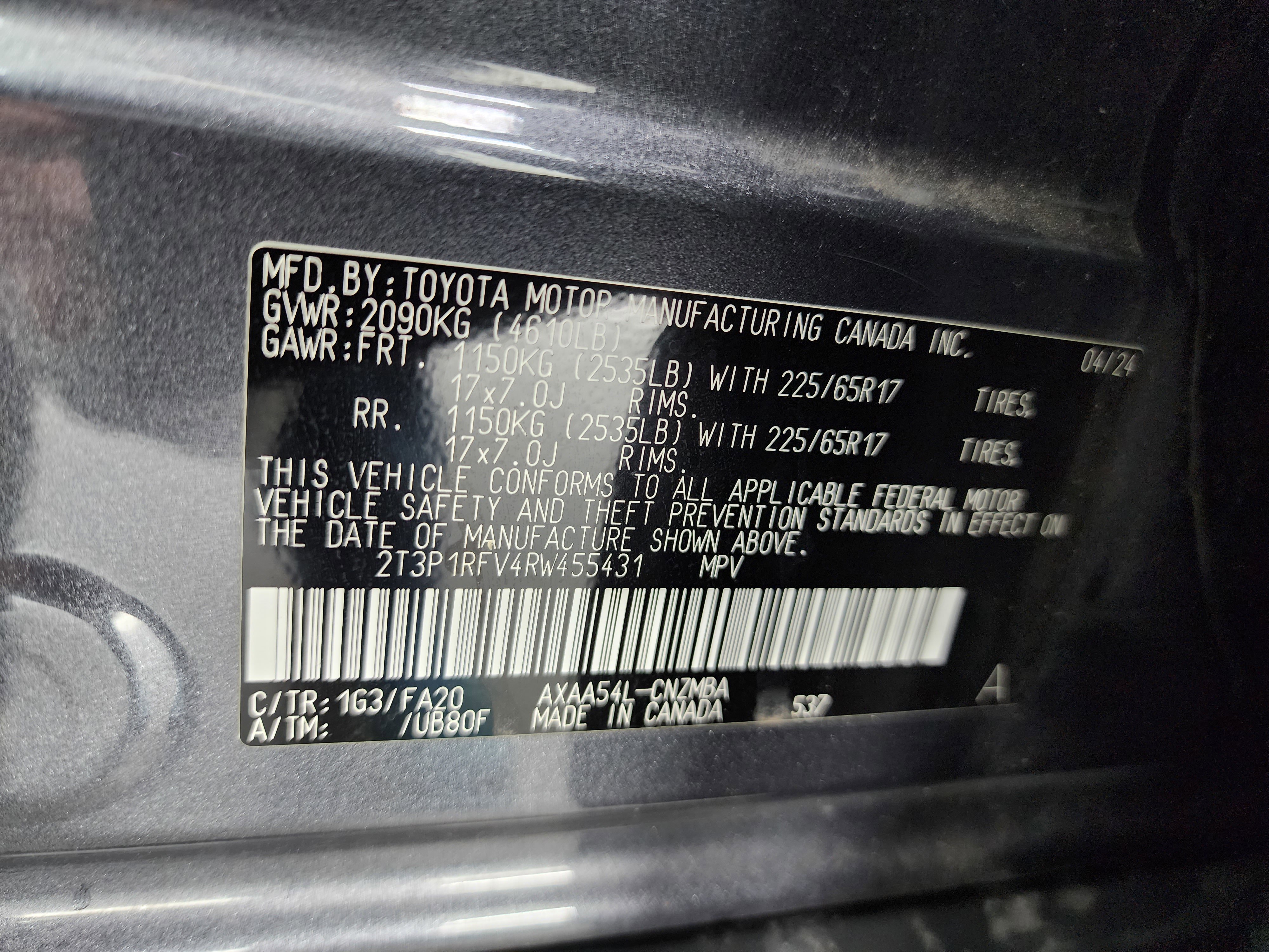 Used 2024 Toyota RAV4 XLE image 48