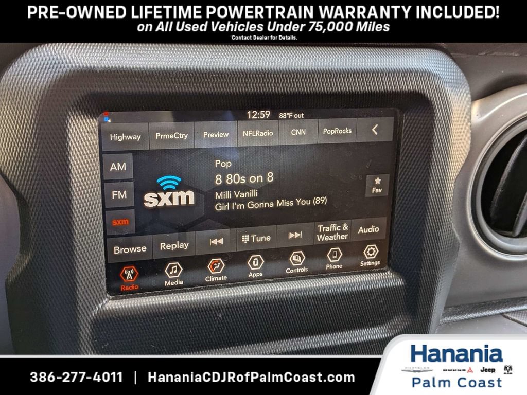 Used 2022 Jeep Wrangler Unlimited Sport AWD/4WD image 16