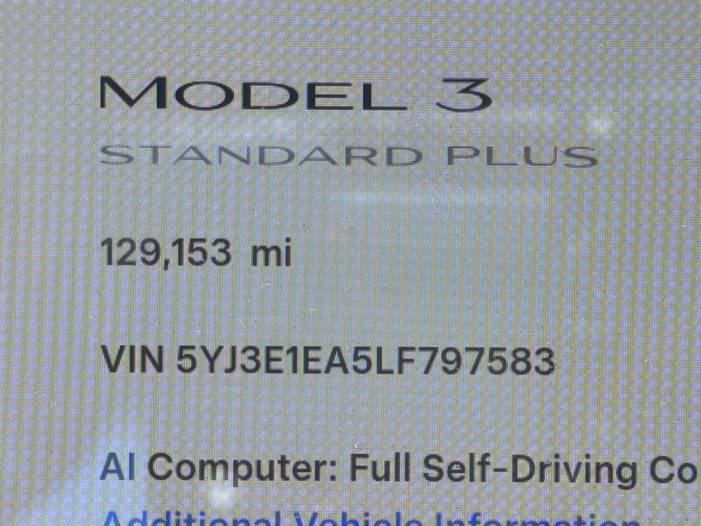 Used 2020 Tesla Model 3 Standard Range Plus RWD image 27