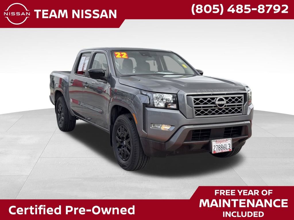 Certified 2022 Nissan Frontier SV