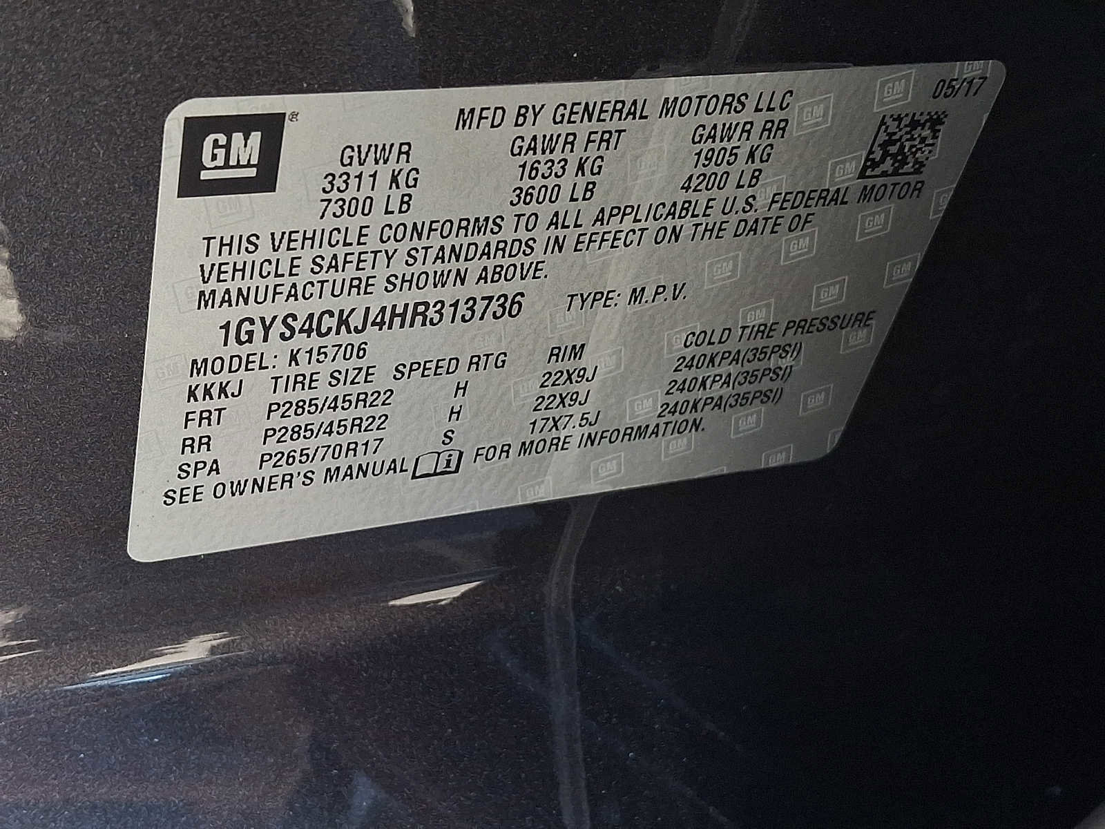 Used 2017 Cadillac Escalade Premium Luxury image 27