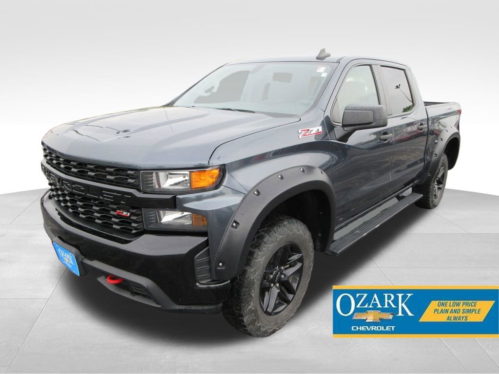 Certified 2021 Chevrolet Silverado 1500 Custom Trail Boss AWD/4WD image 1