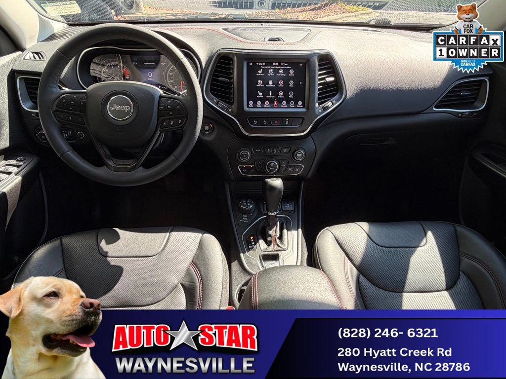 Used 2021 Jeep Cherokee Trailhawk w/ Technology Group AWD/4WD image 9