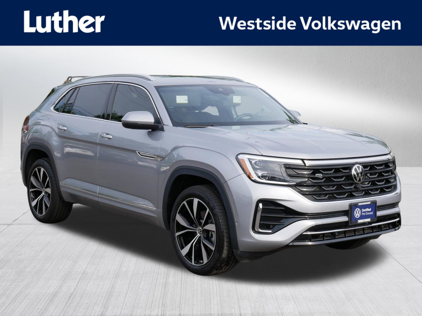 Certified 2025 Volkswagen Atlas Cross Sport SEL Premium R-Line AWD/4WD image 1