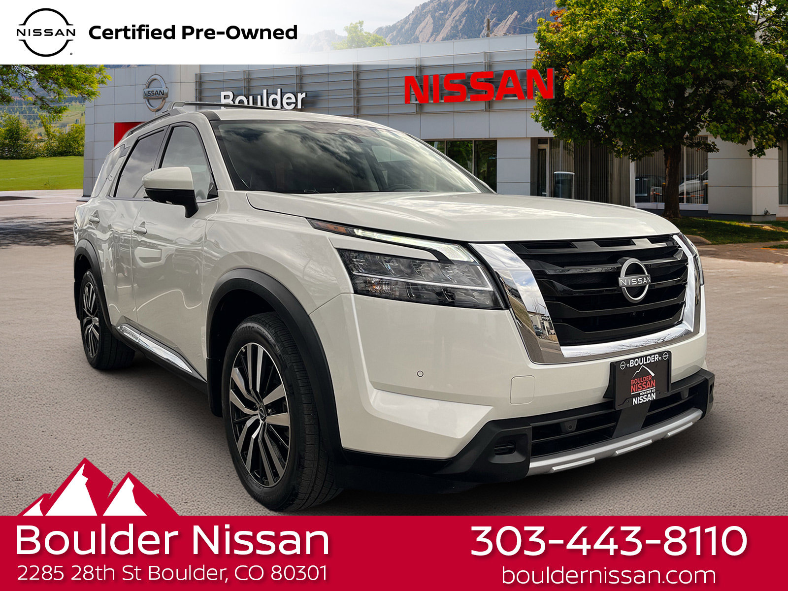 Certified 2024 Nissan Pathfinder Platinum w/ Cargo Package image 1