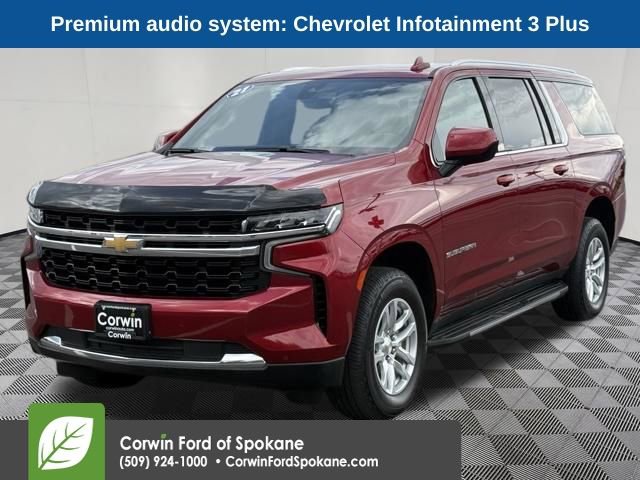 Used 2021 Chevrolet Suburban LS w/ Driver Alert Package image 5