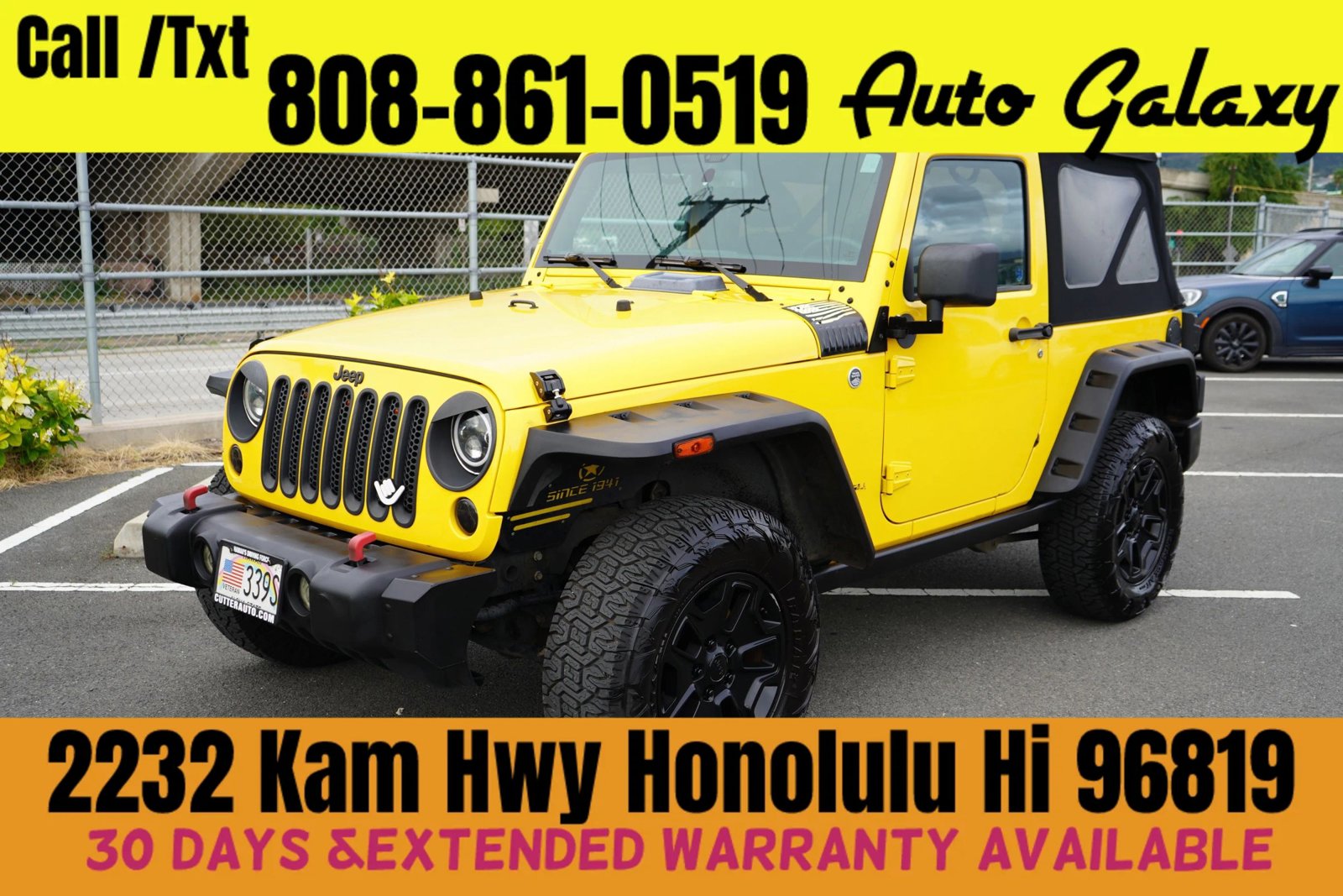 Used 2015 Jeep Wrangler Rubicon w/ Power Convenience Group image 1