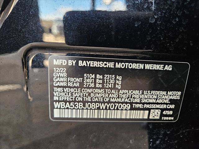 Used 2023 BMW 540i w/ Premium Package RWD image 20