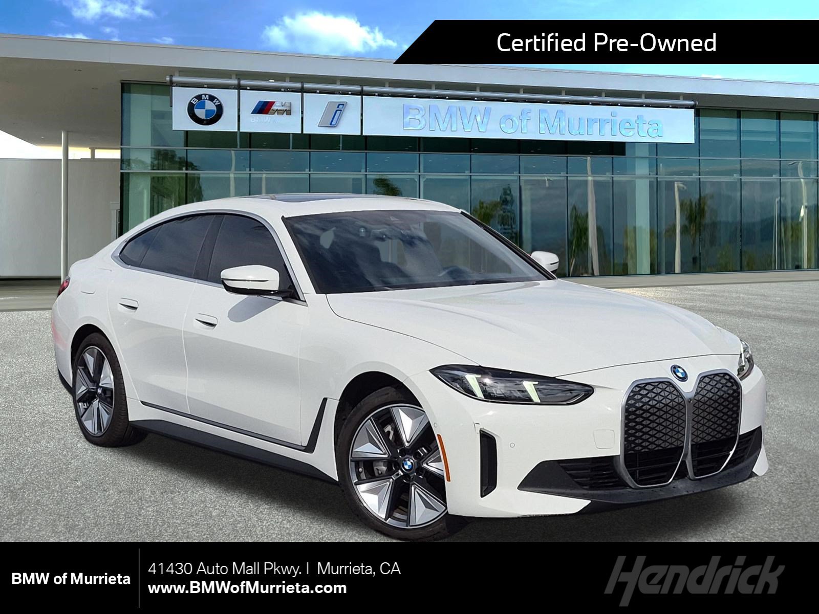 Certified 2025 BMW i4 eDrive40 w/ Premium Package RWD image 1