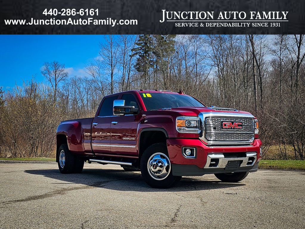 Used 2018 GMC Sierra 3500 Denali w/ Duramax Plus Package