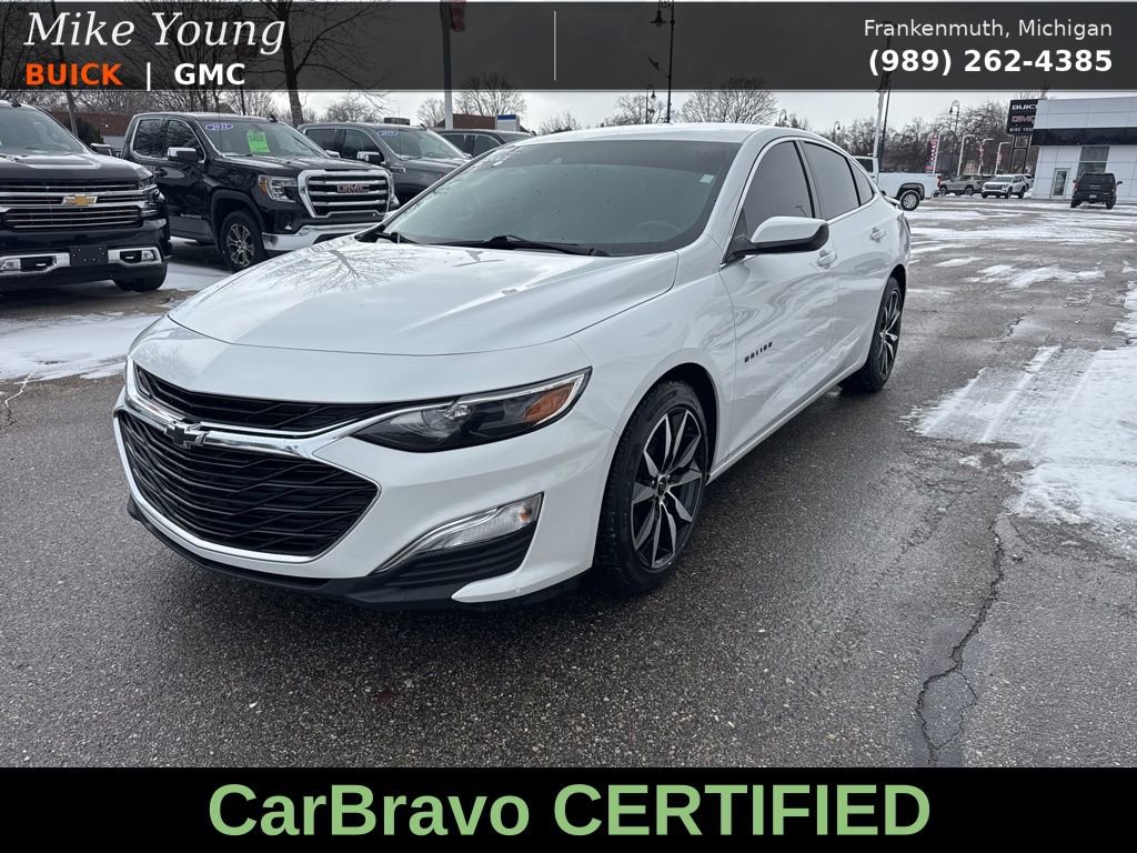 Certified 2021 Chevrolet Malibu RS