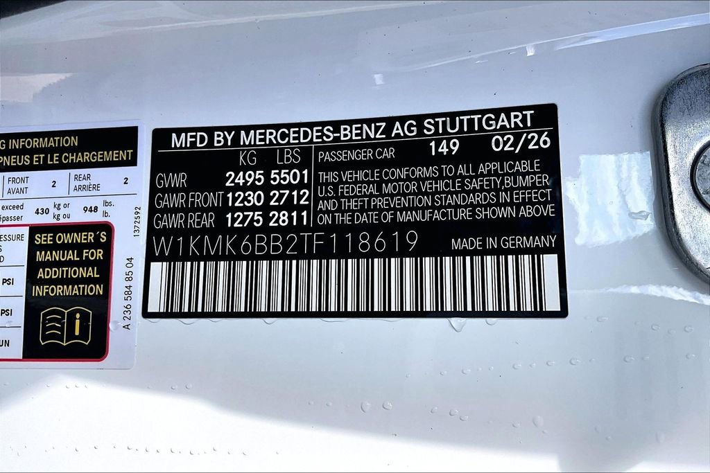New 2026 Mercedes-Benz CLE 450 4MATIC Cabriolet image 13
