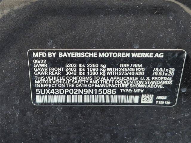 Used 2022 BMW X3 sDrive30i w/ M Sport Package 2 RWD image 25