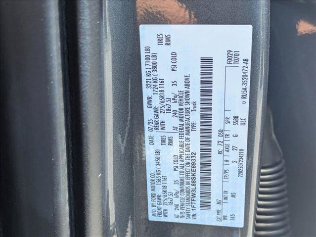 Certified 2025 Ford F150 XLT w/ Equipment Group 301A Standard AWD/4WD image 22