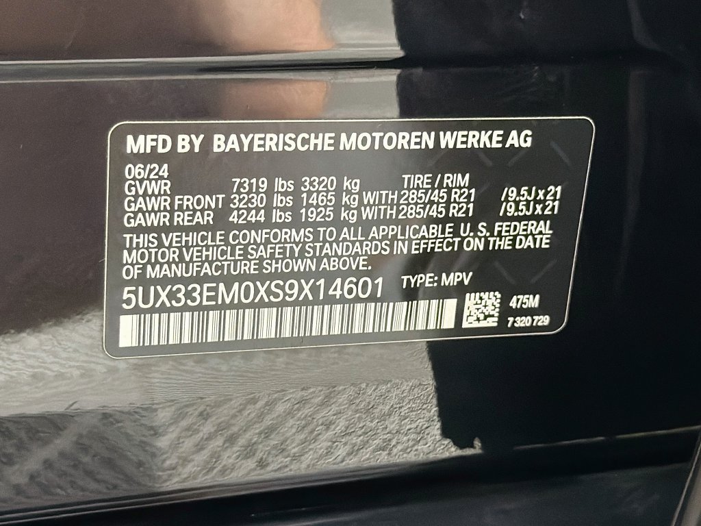 Used 2025 BMW X7 M60i w/ Climate Comfort Package AWD/4WD image 35