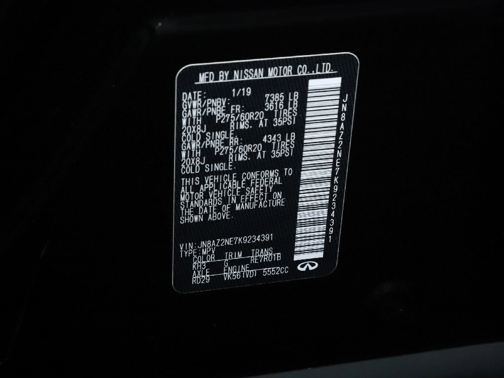Used 2019 INFINITI QX80 Luxe AWD/4WD image 21