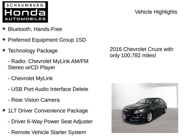 Used 2016 Chevrolet Cruze LT image 8