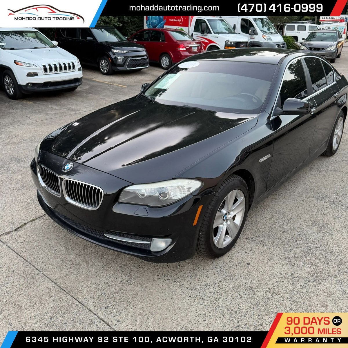 Used 2013 BMW 528i Sedan RWD image 3