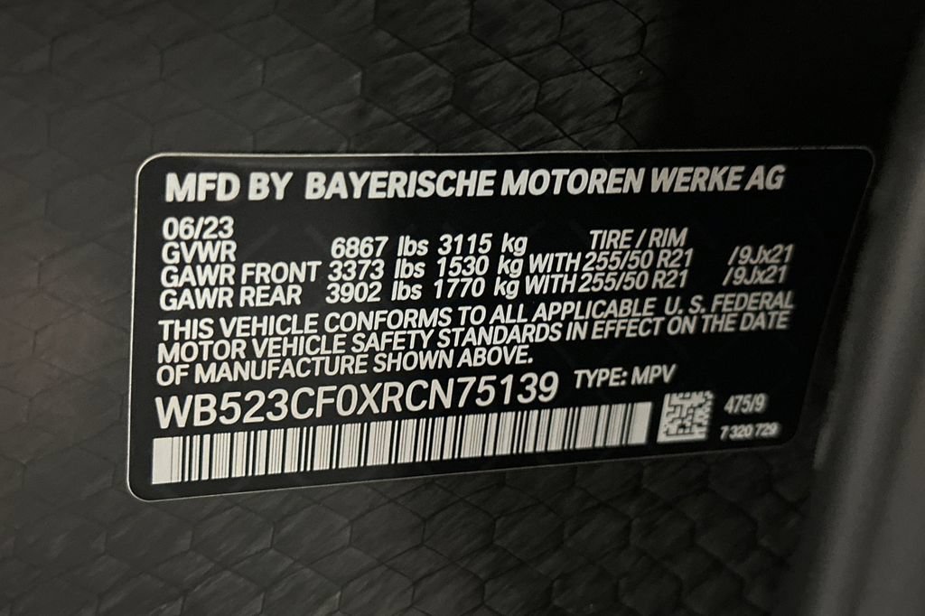 Certified 2024 BMW iX xDrive50 AWD/4WD image 37