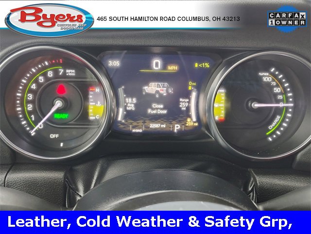 Used 2022 Jeep Wrangler Unlimited Rubicon 4xe w/ Cold Weather Group image 18