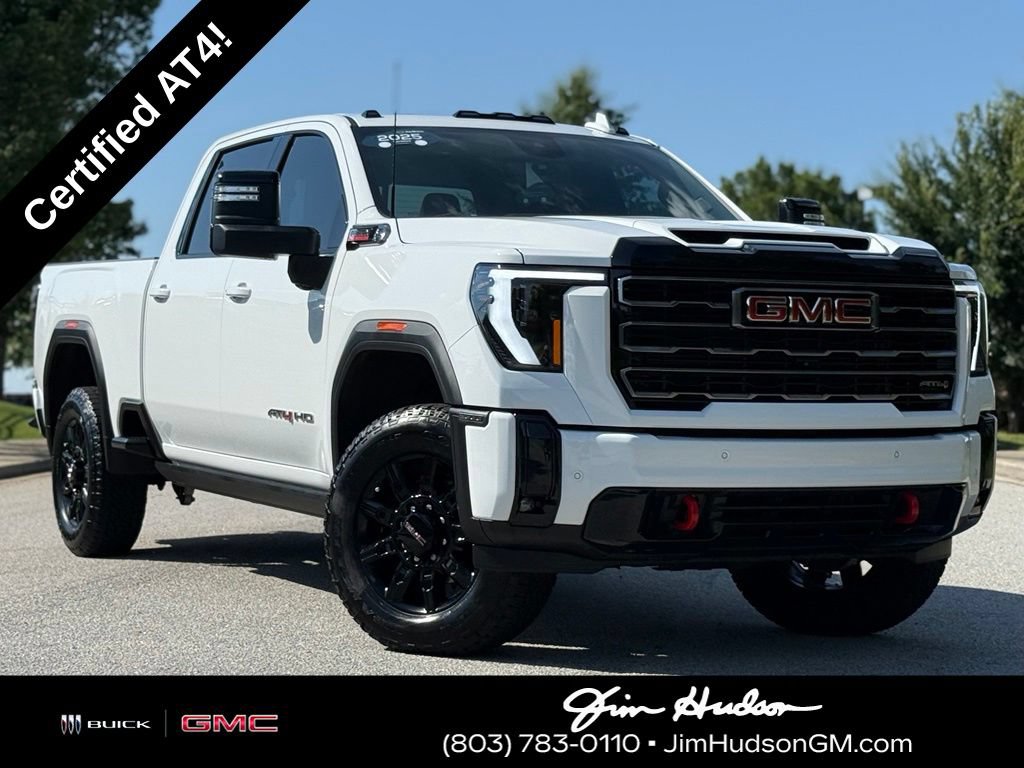 Certified 2025 GMC Sierra 2500 AT4 w/ AT4 Premium Plus Package