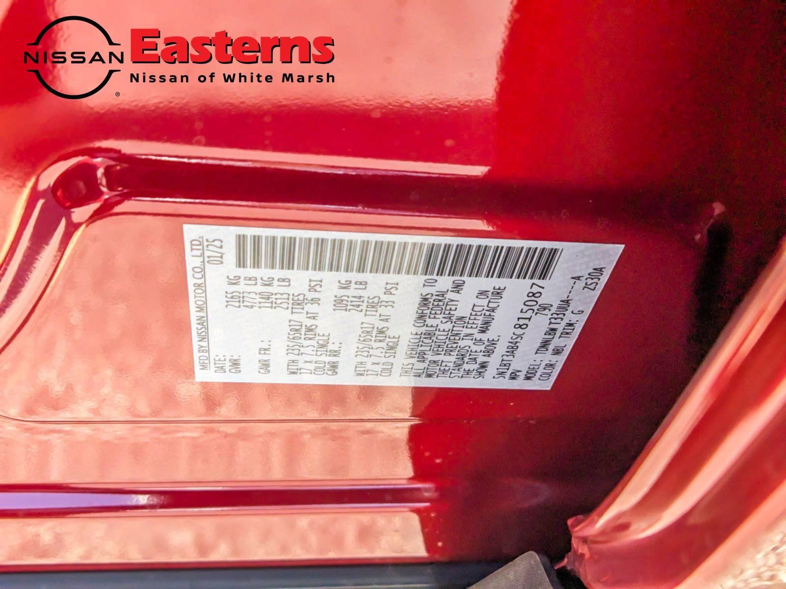 New 2025 Nissan Rogue S image 35