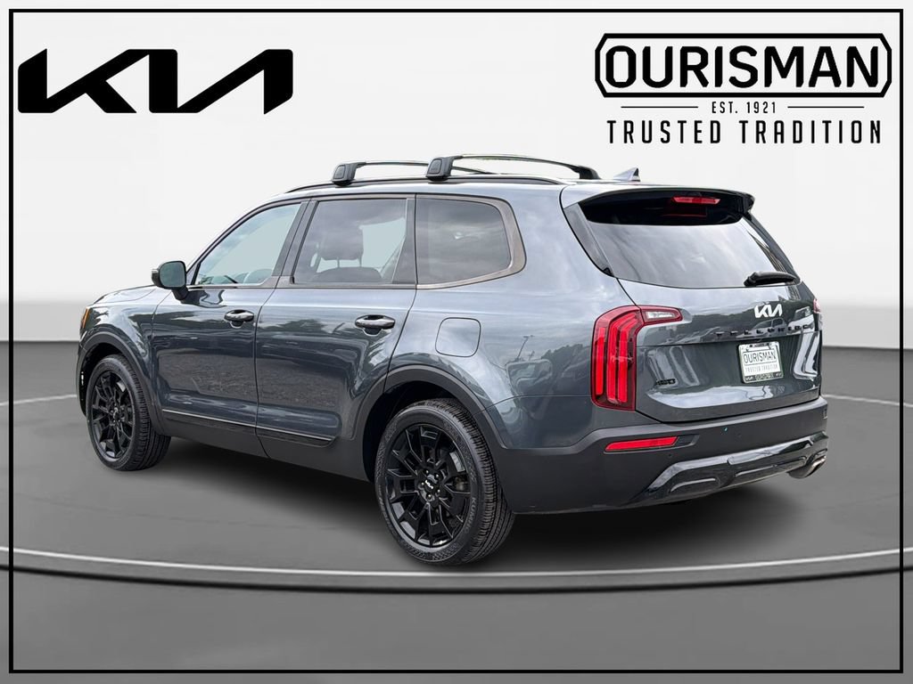 Certified 2022 Kia Telluride EX w/ EX Premium Package AWD/4WD image 3