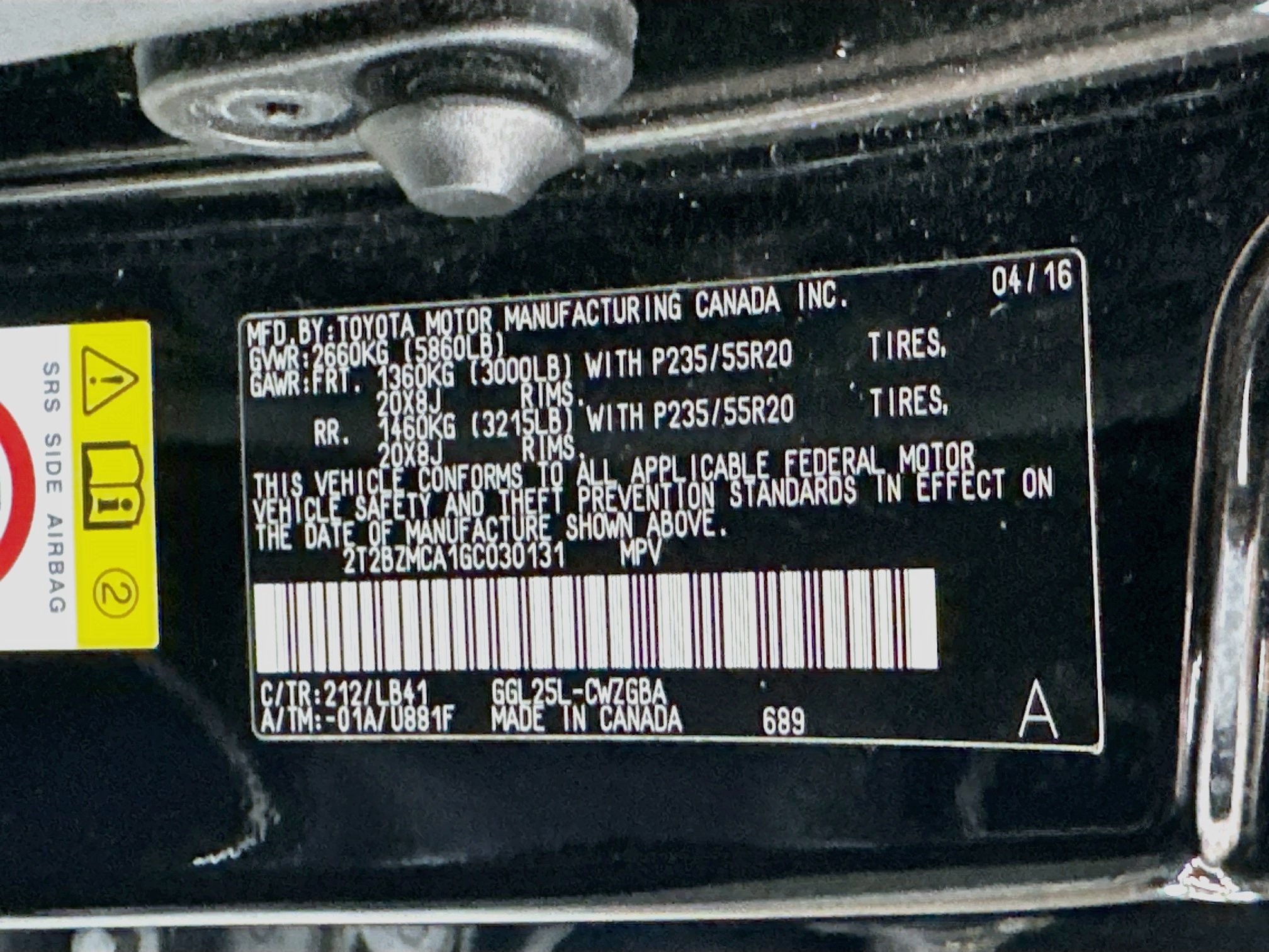 Used 2016 Lexus RX 350 AWD w/ Premium Package image 32