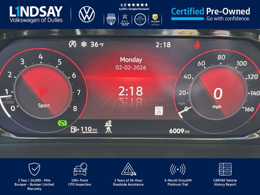 Used 2025 Volkswagen Atlas SEL image 27