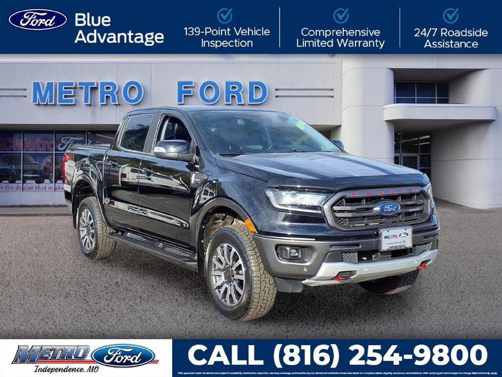 Certified 2020 Ford Ranger Lariat w/ Equipment Group 501A Mid