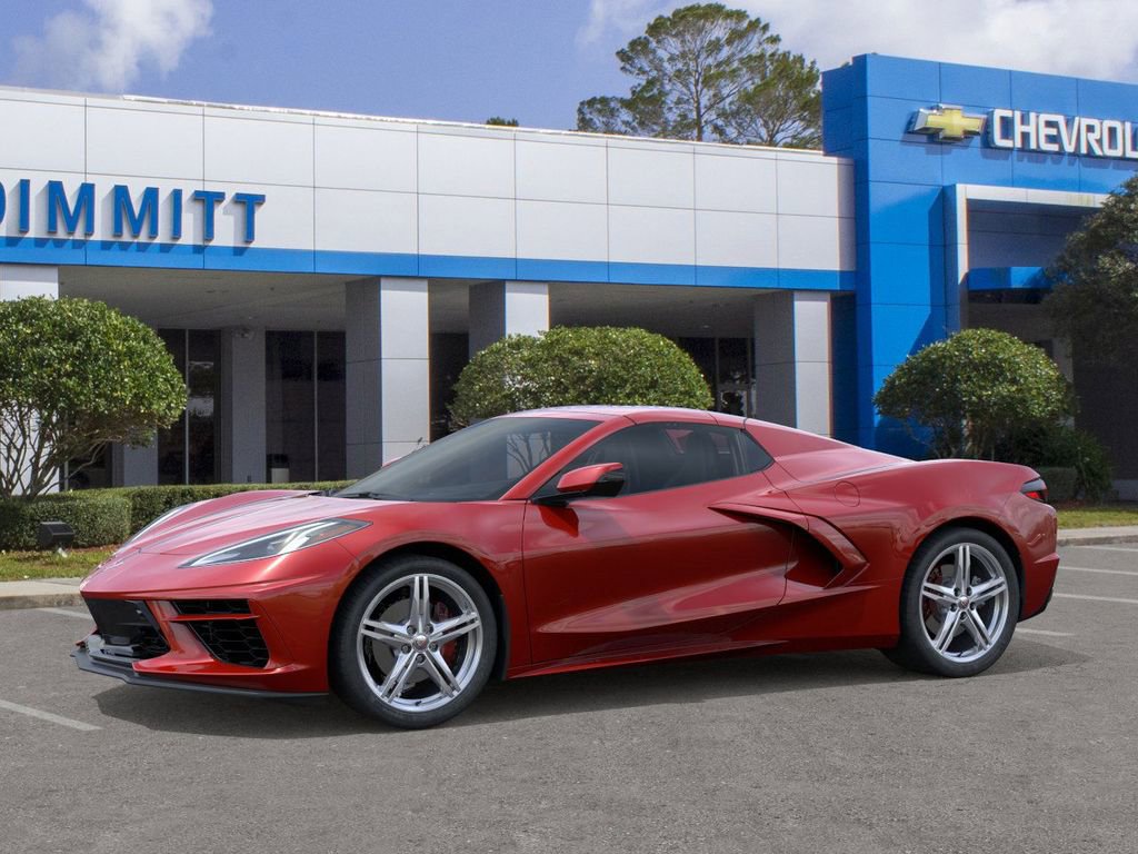 New 2026 Chevrolet Corvette 2LT Convertible w/ Chrome Exterior Badge Package image 2