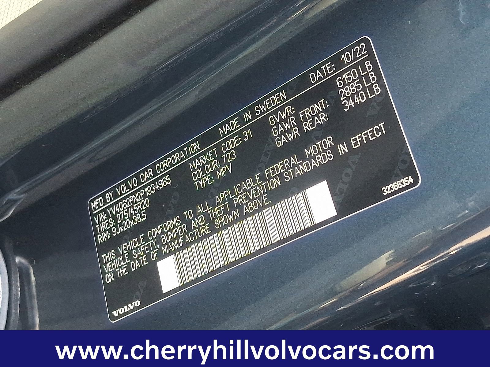 Certified 2023 Volvo XC90 B6 Plus image 27