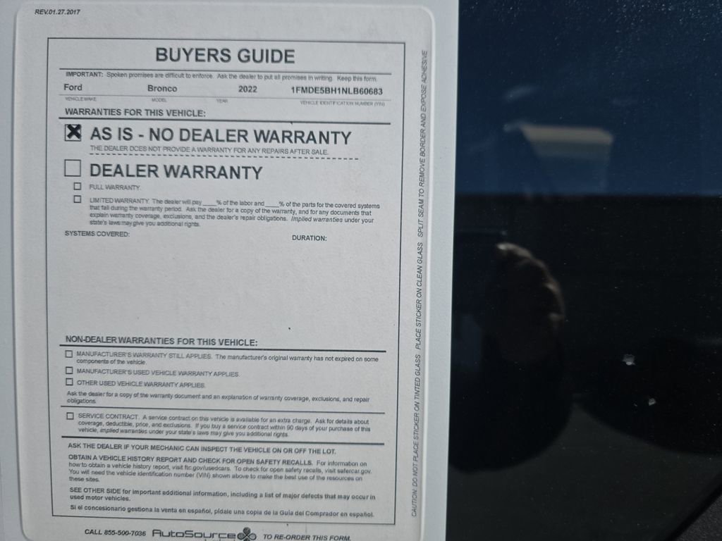 Used 2022 Ford Bronco 4-Door image 25