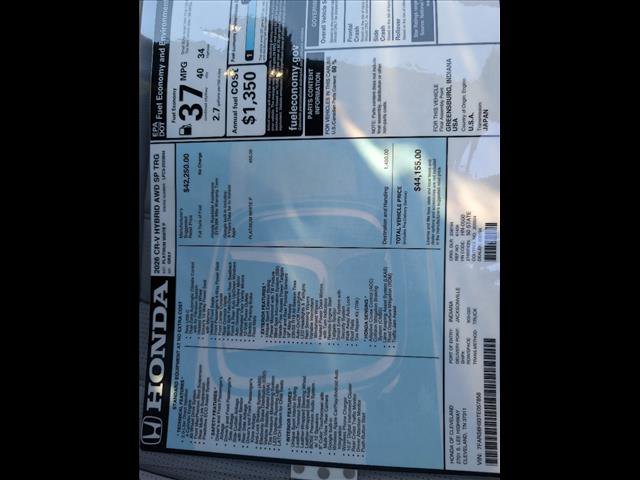 New 2026 Honda CR-V Sport Touring image 15