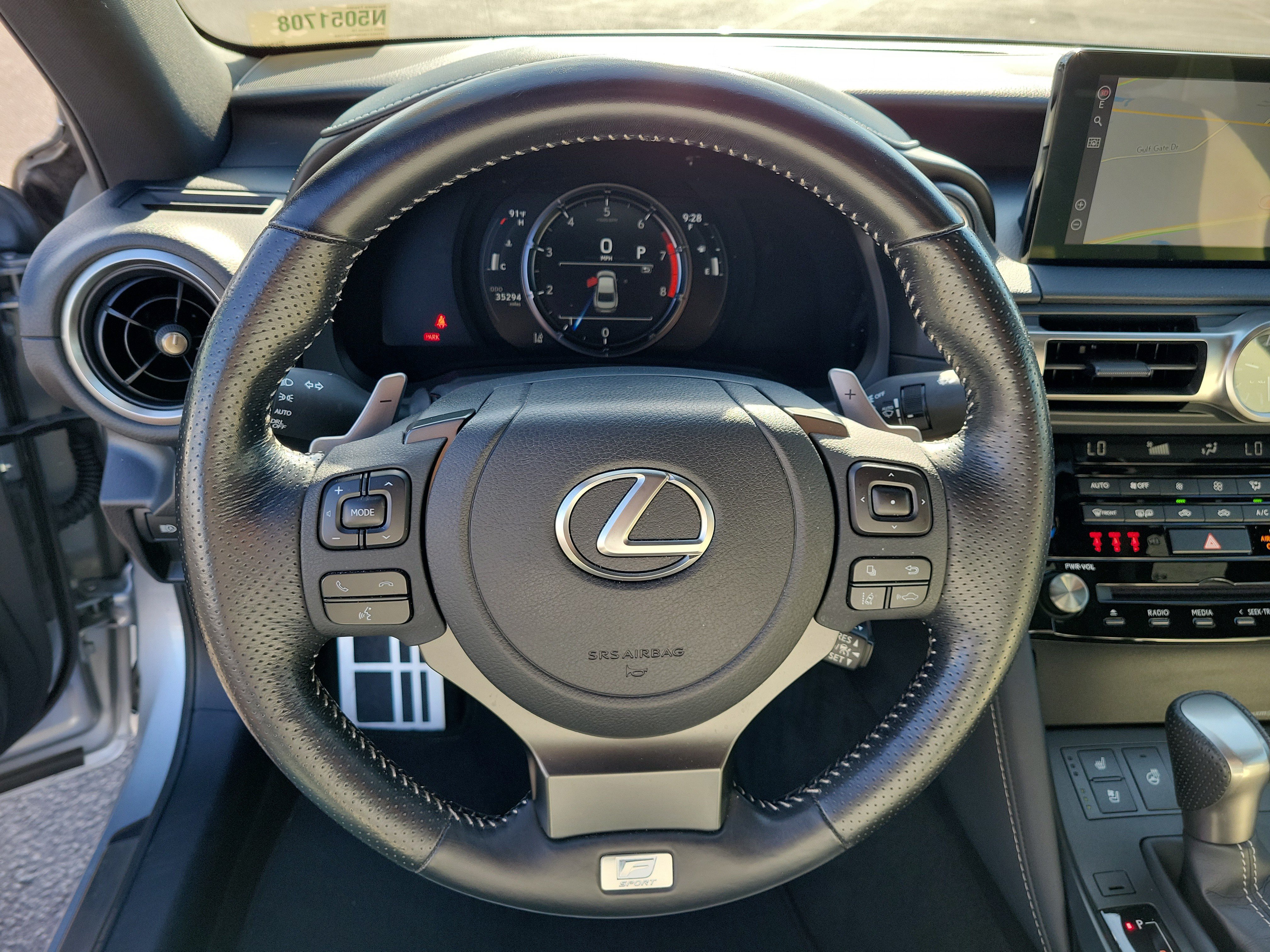Used 2022 Lexus IS 350 F Sport w/ Navigation Package RWD image 22