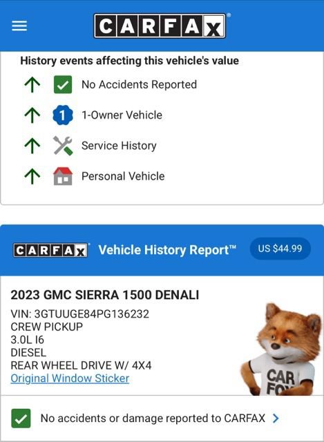 Used 2023 GMC Sierra 1500 Denali w/ Denali Reserve Package image 3