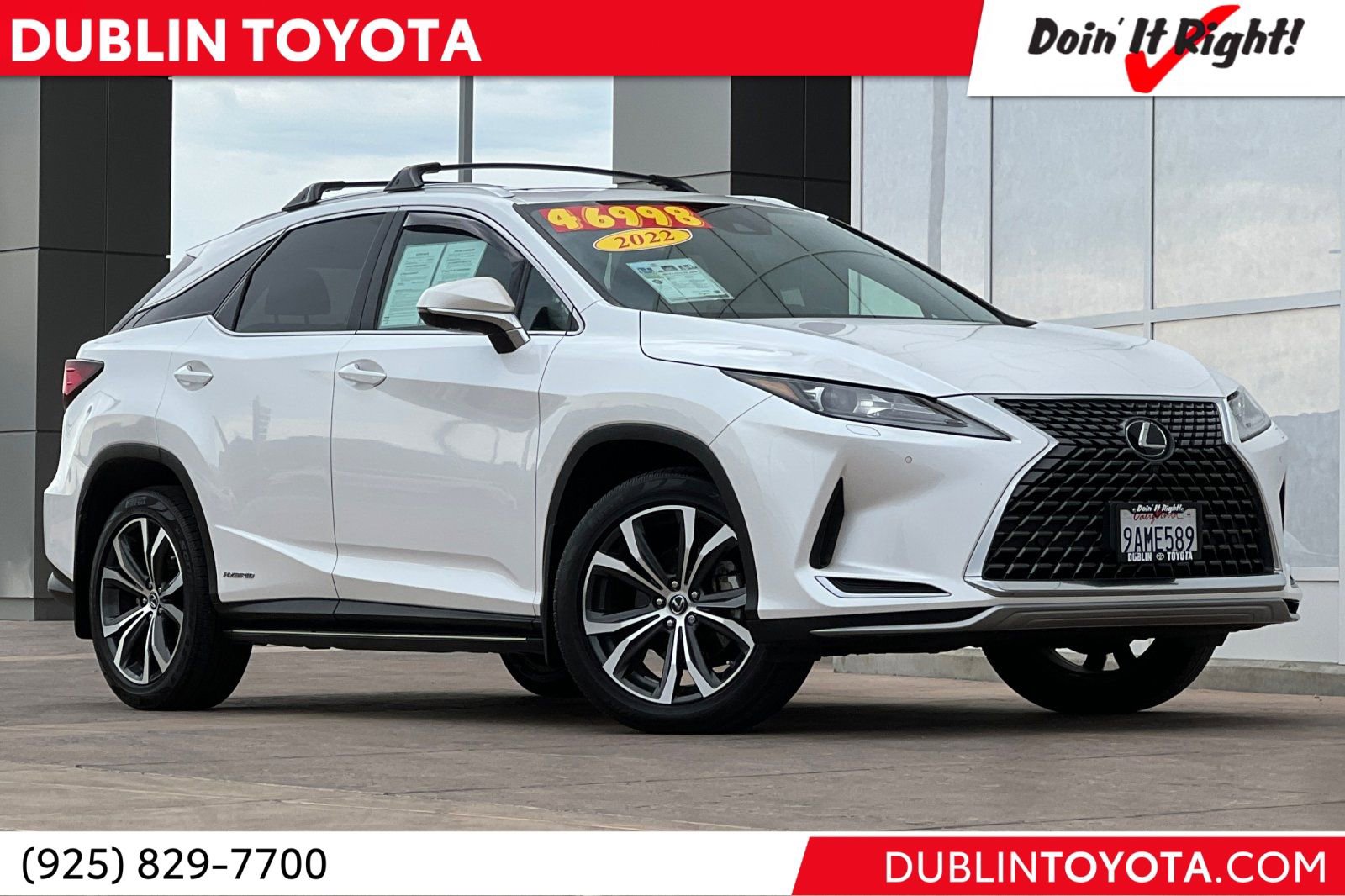Used 2022 Lexus RX 450h AWD w/ Premium Package
