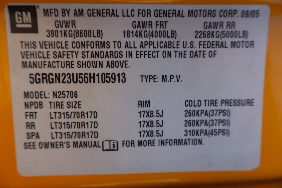 Used 2006 HUMMER H2 AWD/4WD image 46