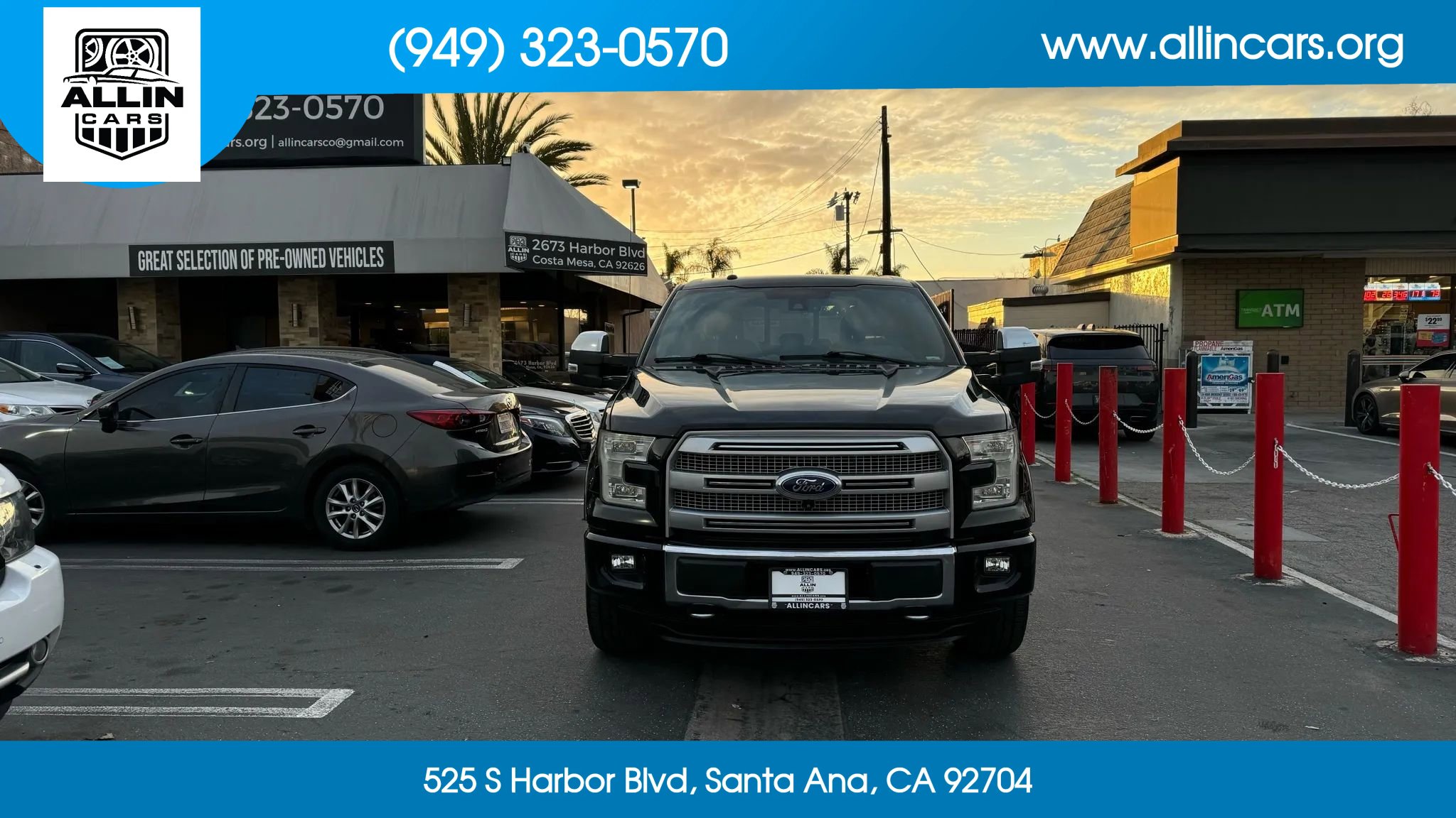 Used 2016 Ford F150 Platinum w/ Equipment Group 701A Luxury image 2